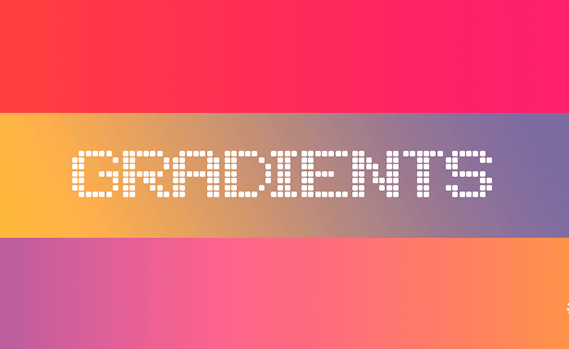 Middle 2 gradients from list
